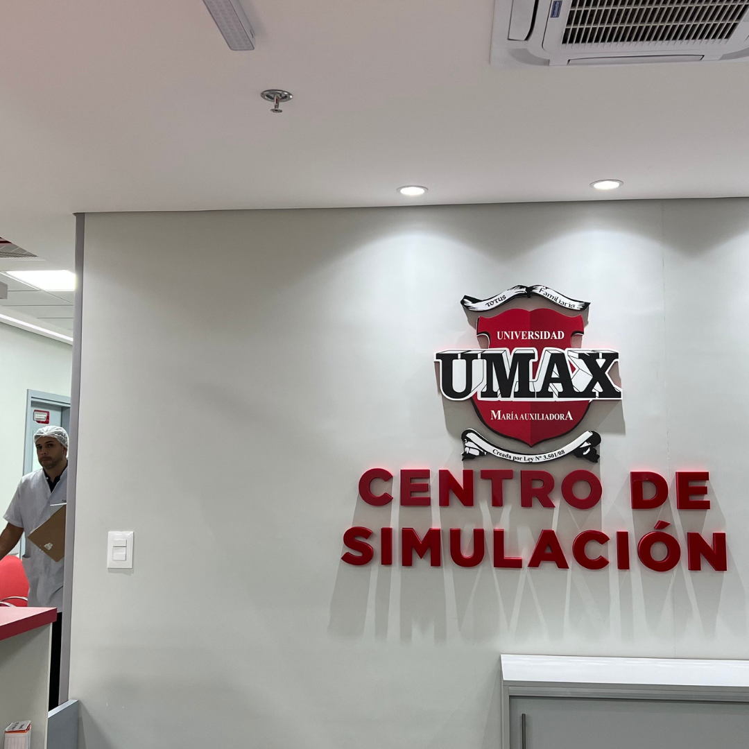 Recepção do Centro de Simulação da UMAX